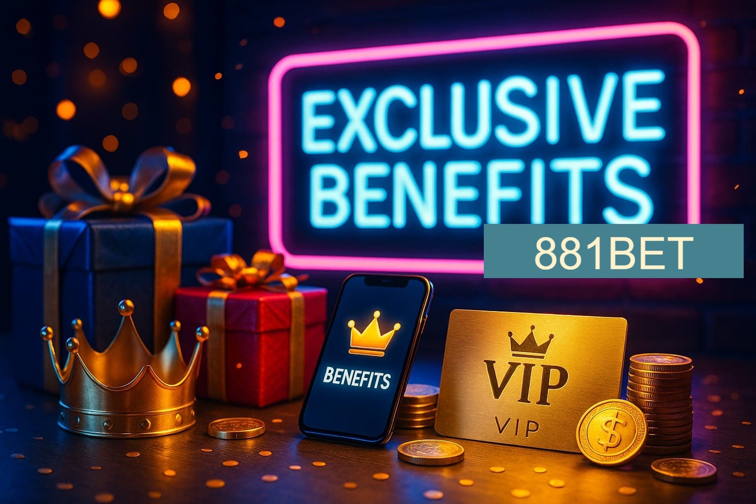 Benefícios do 881BET