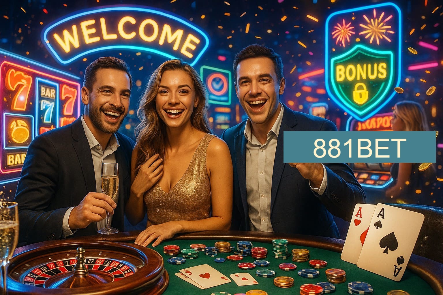 Jogos emocionantes no 881BET